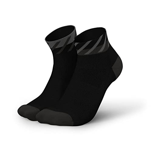 INCYLENCE Disrupts Short gepolsterte Laufsocken kurz, schweißableitende Running Socks für Damen und Herren, atmungsaktive low cut Sportsocken mit Anti-Blasen Schutz, leichte Kompression, 39-42