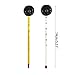 Qsvbeeqj Aquarium Accurate Thermometer Easy-to-Read Fish Tank Thermometers Sucking Cup Monitors Terrarium Temperature Meter Aquarium Thermometer