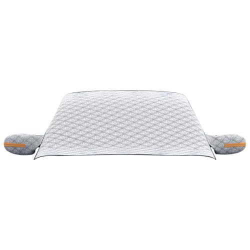 Protector de nieve para automóviles con parasol magnético antihielo