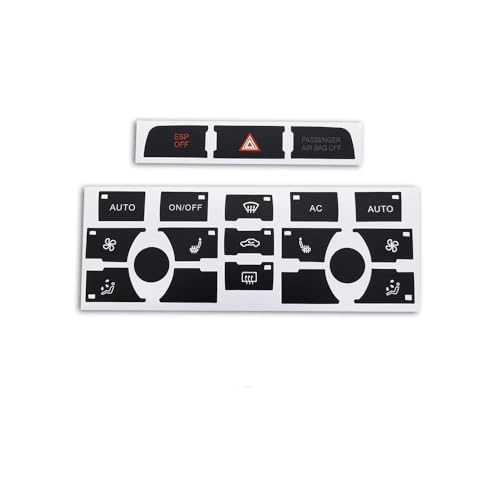 Stickers bouton voiture Q7 4L pour rénover l'habitacle de votre SUV avant un long voyage