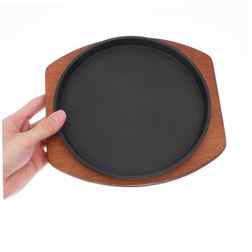 Cuisson uniforme viande poêle fonte ABOOFAN 23 cm - 5