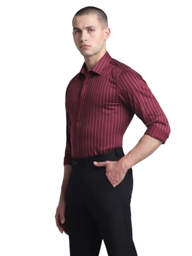 Image of Jack & Jones Slim Fit Striped Casual Shirt