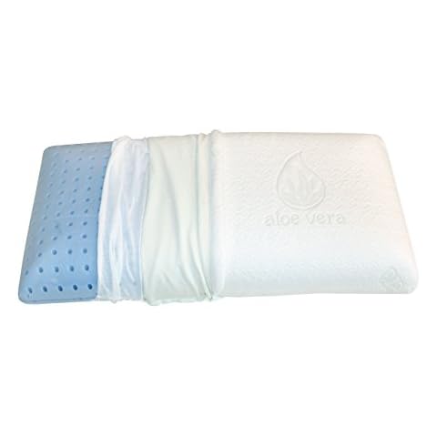 Mlily by Ebitop Kissen, Schlafkissen, EBI. - K75.35.14 Gel-Nackenstützkissen Orthopädisches Gelschaum-Kissen Cover