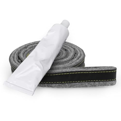 DC97-07618A Upgraded Dryer Drum Felt Seal Replacement Kit Fits for Samsung DV42H5200EW DV42H5000EW DV45K6500EV DV48H7400EW AP4453798 PD00025731 PS4218879 3998155 DC9707618A