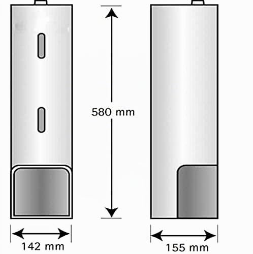 Paperstream 5-Fach Toilettenpapierspender abschließbar (weiß)