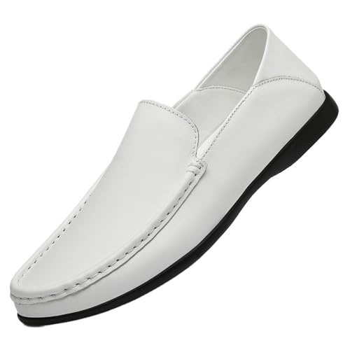 Mens Prom Shoes Pu Leather Wedding Solid Color Anti-Slip Non Slip Prom Wedding Slip-on