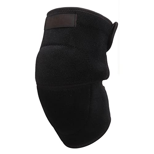 Gavigain Knee Pads, Protective Knee Pad Thick Soft Sponge Knee Pads Anti Fall Knee Brace for Mountaineering Cycling Basketball Black (M)