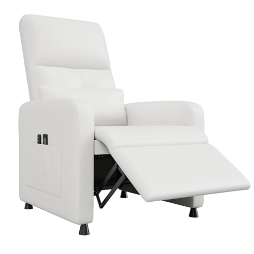 GarveeHome Power Recliner Chair, Adjustable Electric Recliner Ergonomic Overstuffed PU Leather...