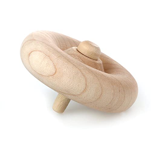 Oakcrafts 63mm / 2.5" Wooden Wheel - Pack of 8 Including axles, Small - Image 3