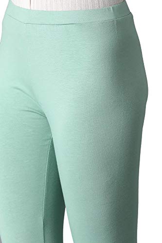 Image of W for Woman W Cotton Lycra Strechable Ankle Length For Women Tights For Women | Ankle Length For Women | Cotton Tights For Women | Lycra Tights For Women | Leggings For Women