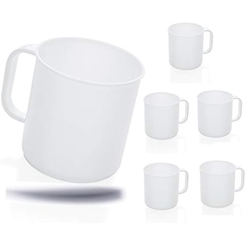 Juego de 6 tazas de café Kerafactum para camping, cantina y caravana Cover