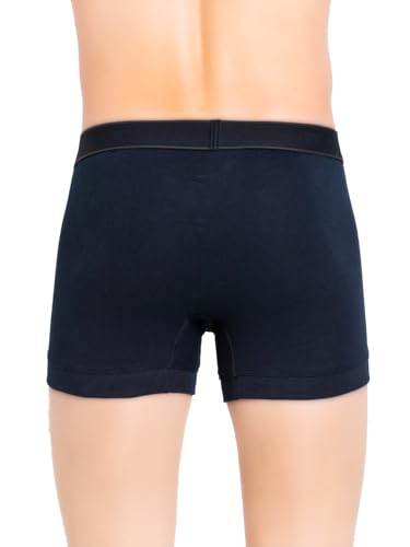Image of Jockey 1015 Men's Super Combed Cotton Rib Solid Trunk with Stay Fresh Properties
