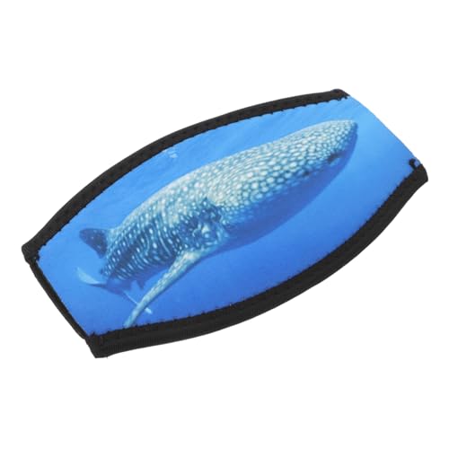 Correa de máscara de buceo elástica de neopreno antiderrapante para evitar tirones de pelo 4