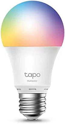 TP-Link Tapo Smart Bulb, Smart WiFi LED Light, E27, 8.7W, Works with Amazon Alexa(Echo and Echo Dot) and Google Home, Colour-Changeable, No Hub Required (Tapo L530E) [Energy Class F]