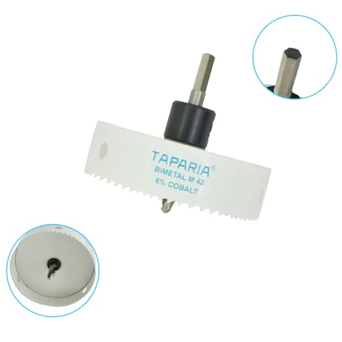Image of Taparia Bimetal Mini Hole Saw HSM 76 - Precision Cutting Tool, High -Speed Steel Teeth for Wood, Metal & Plastic