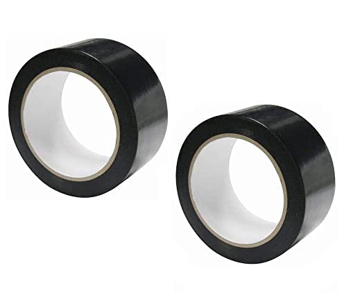 KYNA Black Colour Tape Waterproof 2 Inch Adhesive Tape Roll For Packing/Water Leakage/Wall/Craft/Tiles Set Of 2 (50 Meter) (B0C38S9F19) Amazon Price History, Amazon Price Tracker