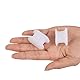 LEZED Gel Zehenspreizer Hallux Valgus Zehenteiler Gel Zehentrenner Zehenschutz Zehenspreizer Hallux Korrektur Silikon Zehen Abstandhalter für überlappende Zehen Weich und Komfortabel 10er Pack