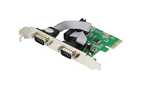 Carte d'extension PCI-E vers port COM RS232 pour PC de bureau