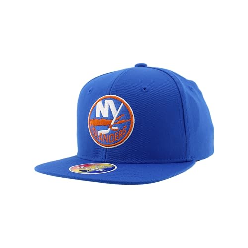 New York Islanders NHL Officially Licensed Youth Adjustable Snapback Hat Flat Bill Z11 Icon Team Color