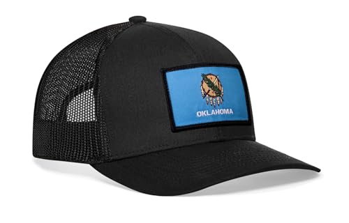 Image of HAKA State Flag Series Trucker Hat for Men & Women, Adjustable Baseball Hat, Golf Hat Snapback