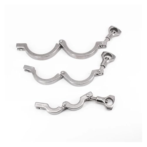 Collier Tri Clamp SUS 304 en acier inoxydable de 2 pouces pour fluides - 6