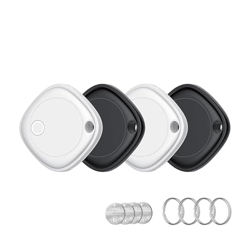 エアタグ Airtag(4個セット)【2025最新 MFI認証品 Find Myタグ 安定保証&全球IOS測位&バッテリー内蔵】紛失防止タグ スマートタグ忘れ物防止 gpsタグ airタグ スマートトラッカー 財布 超薄 超軽量 追跡タグ IOS専用 超長