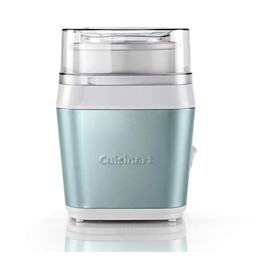 Cuisinart Ice Cream Maker and Dessert Maker, Homemade Gelato & Ice cream machine, Sorbet Maker, Frozen Yogurt Maker, Light Pistachio ice cream maker machine for home, ICE31U