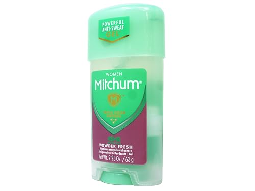 Mitchum Gel Anti-Perspirant Deodorant, Triple Odor Defense for Women, Powder Fresh, 2.25 Oz - 5 Pack - image 5
