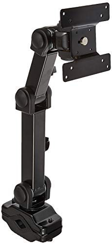 Sanwa Supply CR-LA358 Monitor Arm, Post Mounting, High Load Capacity Type, 44.1 lbs (20 kg), Black