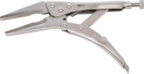 Image of BGS 474 | Locking Long Nose Grip Pliers | 170 mm
