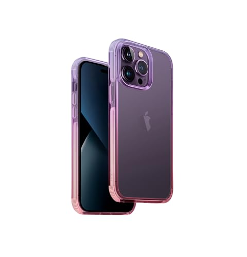 UNIQ Hybrid iPhone 14 Pro Combat Duo Lilas Lavande Rose