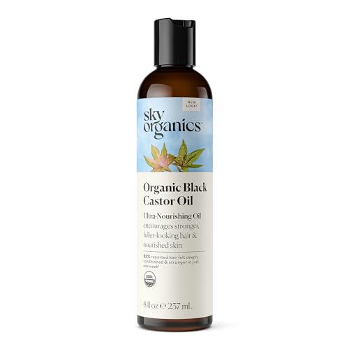 Sky Organics Organic Black Castor Oil for Hair &