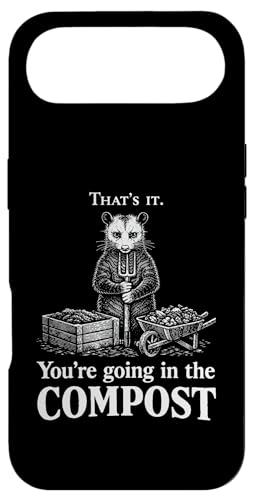 You're Going In The Compost �N�[�� �I�b�|�b�T�� ���B���e�[�W �m�x���e�B �X�}�z�P�[�X iPhone Air �p