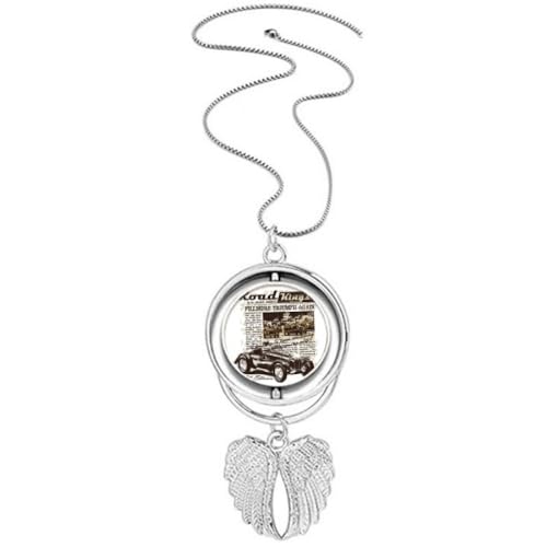 Collier ailes d'ange et voiture classique : fini les bijoux banals