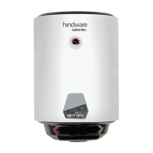 Hindware Atlantic Elicio Ipro 15 L Water Heater| 5-Star Rated | Free Installation | Glasslined Tank Geyser | Smart Water Heater Works With Alexa & Ok Google, Wall Mounting Hindware Atlantic Elicio Ipro 15 L Water Heater| 5-Star Rated | Free Installation | Glasslined Tank Geyser | Smart Water Heater Works With Alexa & Ok Google, Wall Mounting