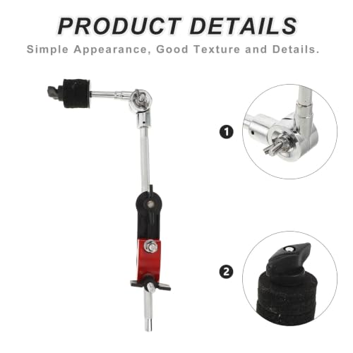 OUNONA Brazo para Platillo con Abrazadera: Extensión de Soporte de Platillo de Batería de 13.2 pulgadas - Accesorios y Partes para Percusión para Todos los Niveles miniatura 3