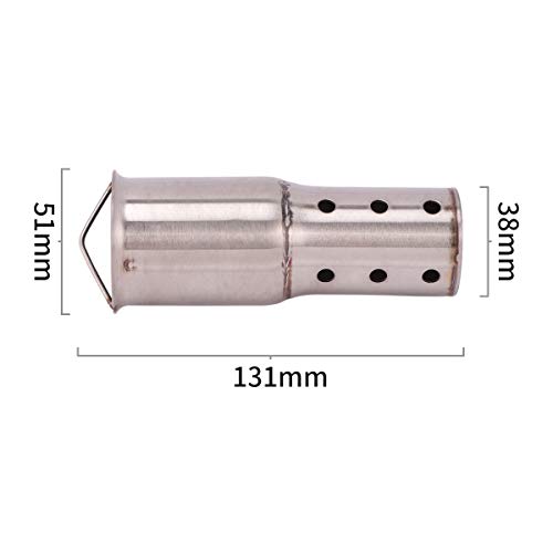 Istunt Exhaust Db Killer Silencer Muffler Baffle Noise Eliminator Universal Fit 51Mm Motorcycle 5 Inch In Length #TOP3