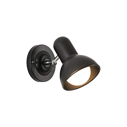 Preisvergleich Produktbild Wandleuchten Wohnzimmer-Lampe Korridor Lampe Speiseraum Lampe Schlafzimmer Bettlesewandleuchte - Schwarz, einfache Adjustable 120 ° Eisen Wandleuchte, Nordic Moderne E27 Kinderwandleuchte