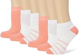 Hikaro HIK0009LW Socks, Multicoloured (Pink Mix), M, Pack of 6