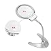 Produktbild LED Beleuchtet 3 x 6x Desktop Magnifier- Faltbare Hände frei Lupe mit 2 LED Lampe und Jumbo 9 cm Lens-best Lupe mit Licht für Lesen,Hobby,Handwerk, Modellbau, Löten