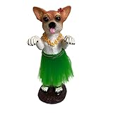 Dashboard Hula Doll Figurine | Car Accessories | Hula Girl | Hula Man | Pug | Pembroke Welsh Corgi | Boston Terrier | Yorkshire Terrier | Chihuahua (Pembroke Welsh Corgi)