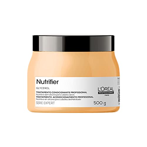 L'Oréal Professionnel Máscara Nutrifier Serie Expert, Cabelos Mais Macios e Brilhantes, Nutrição, Força e Redução do Frizz, 500g