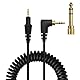 Taoricen Ersatz-Audiokabel für Pioneer DJ HDJ-CUE1 HDJ-X5 HDJ-X7 HDJ-S7 Kopfhörer, 3,5 mm auf 2,5 mm Einziehbar Federkabel, mit 6,35-mm-Adapter (1,2~2m)