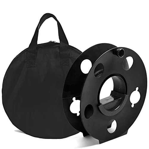 GarfatolRv Portable Heavy Duty Cord Storage Reel 1 Pack Easy to Use with Center Rotating Handle 100 Feet for Outdoor Activities