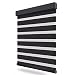 Motorized Zebra Blinds with Remote Control, Electric Zebra Blinds Customized Size, Smart Blind for Windows with Dual Layer Sheer