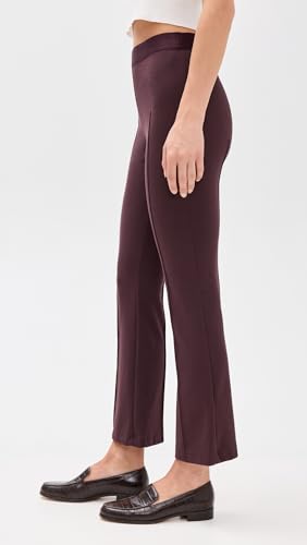 Stateside Women's Luxe Ponte Cropped Flare Pants4