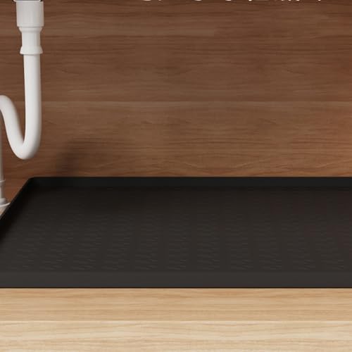 Protector lavadora para cocina de apartamento alfombrilla impermeable silicona 4
