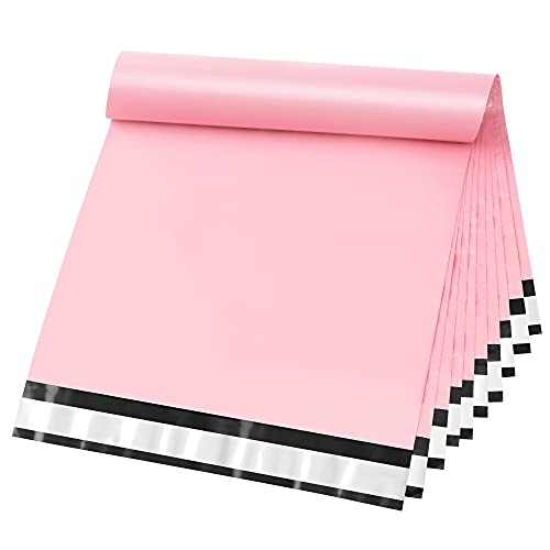Famagic Light Pink Poly Mailers 10x13 for Small Business, Clothes, 200 Pack