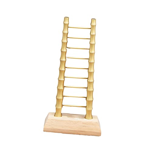 YTAOWER Chinese Ladder Backgammon Ladder Statue Step by Step Ladder
