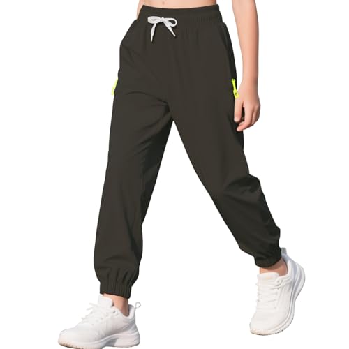 Pantalon de jogging ado fille garçon survêtement sport léger 9-18 ans
